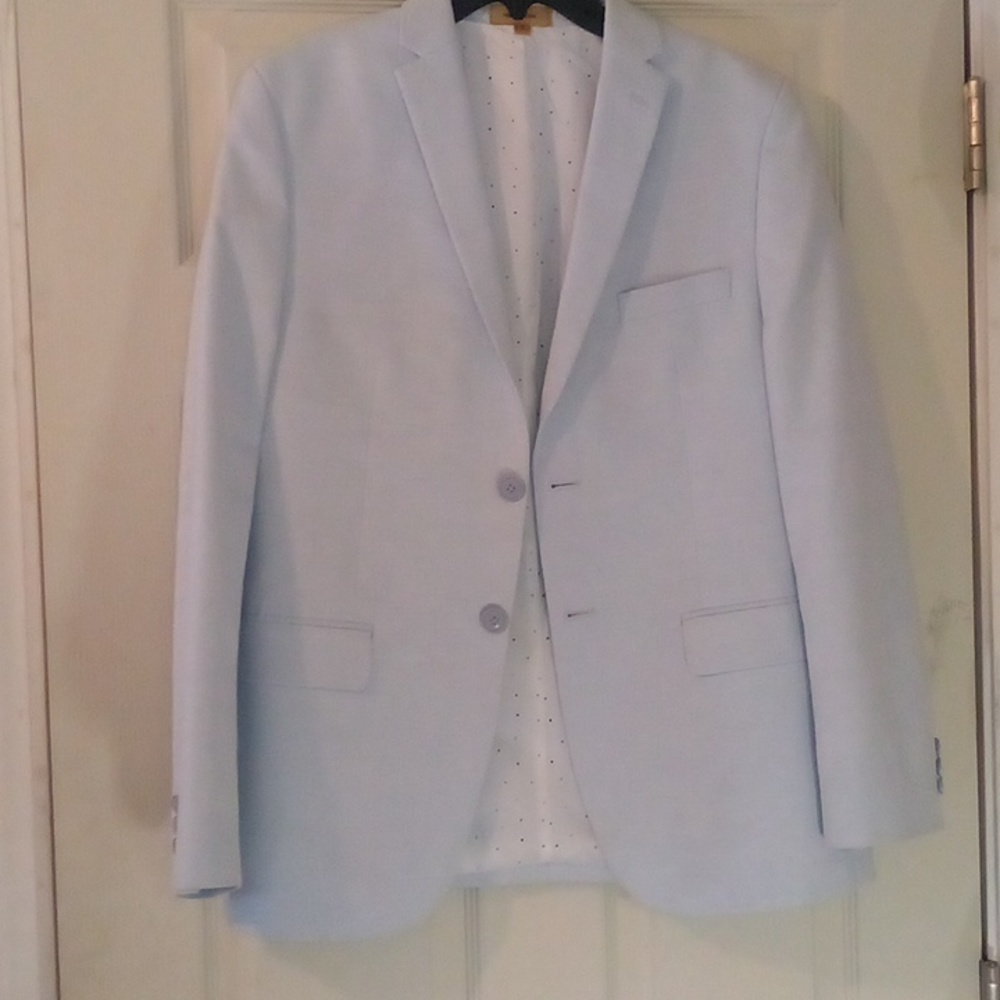 Class/Club Baby blue Boys Sports Coat